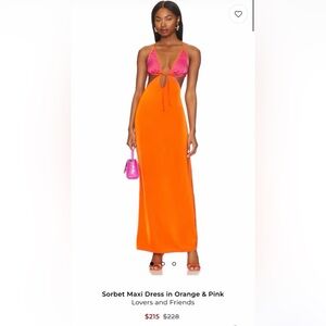 Lovers + Friends Sorbet Maxi Dress
